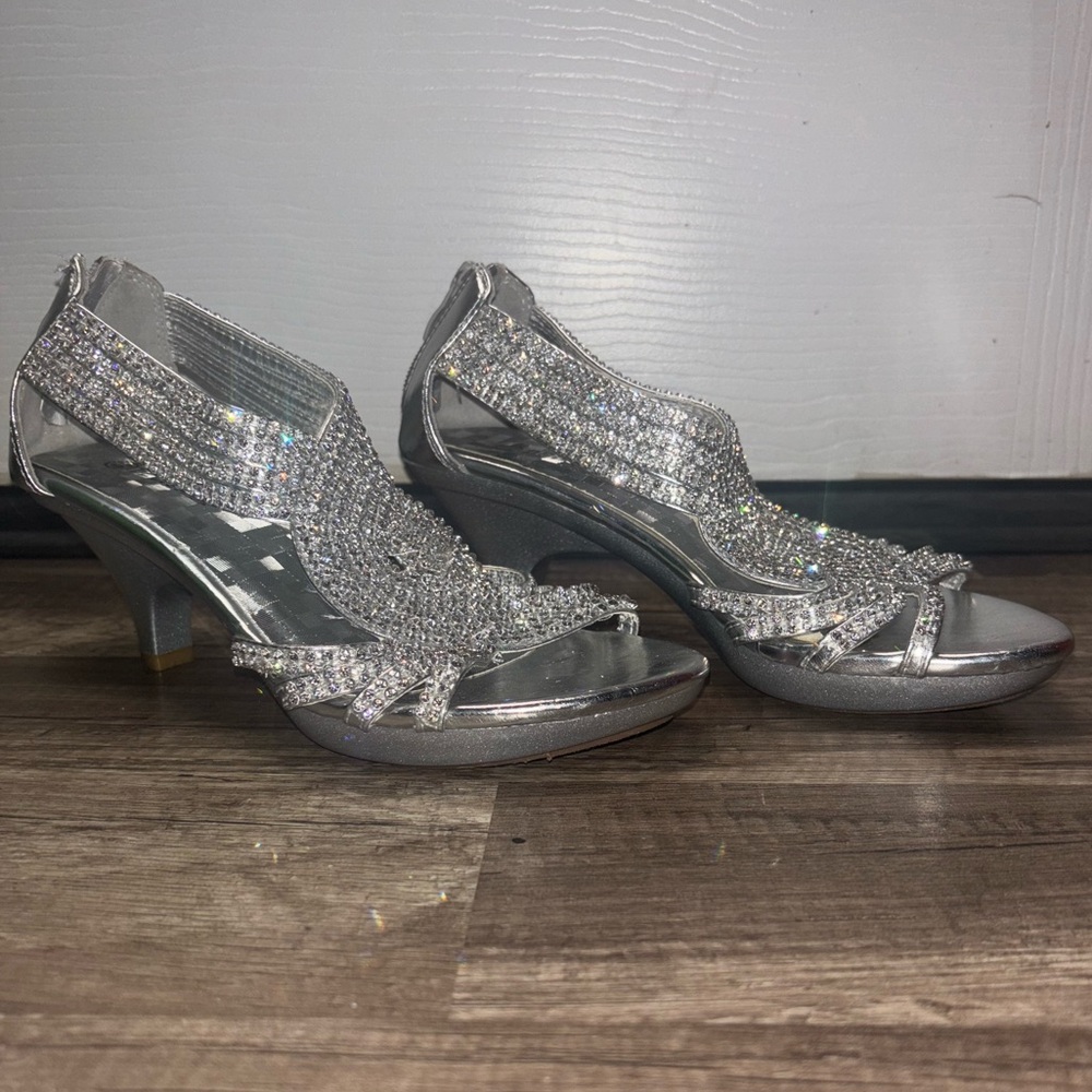 Delicacy Rhinestone heels - Picture 2 of 6